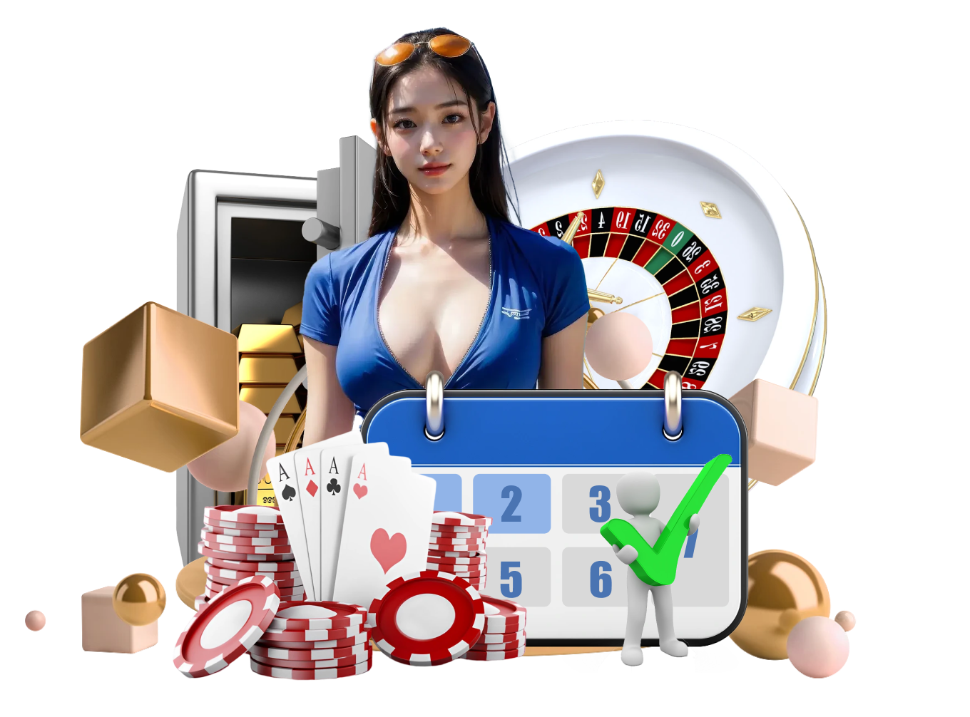 judi onlain live-dealer baccarat table with multi-camera feed